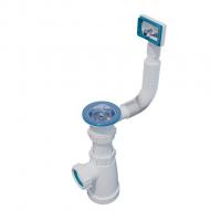 Сифон 1 1/2*40 с гибким прямоуг. переливом BS2200 ИНКОПЛАСТ