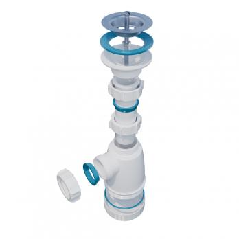 Сифон 1 1/4*32 мини BS3000 ИНКОПЛАСТ (винт М6*80)