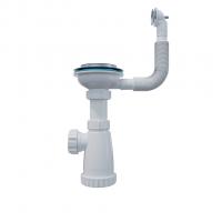 Сифон 3 1/2*40 с круглым переливом BKS3000 ИНКОПЛАСТ