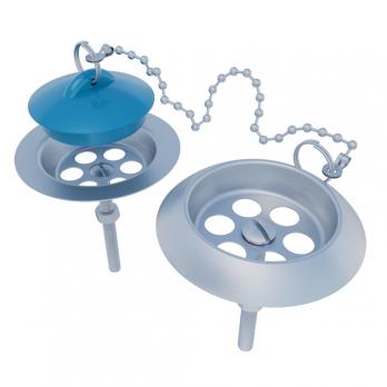 Ремкомплект сифона для ванны 1 1/2  RK-03 ИНКОПЛАСТ (винт М6*60)