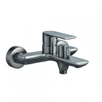 Смеситель для ванны 35к HB60505-3  HAIBA картридж перекл оружейная сталь