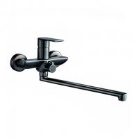 Смеситель для ванны и раковины 35к HB22505-3  HAIBA див корп L-нос оружейная сталь