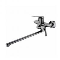 Смеситель для ванны и раковины 35к HB22816-3  HAIBA див корп L-нос оружейная сталь