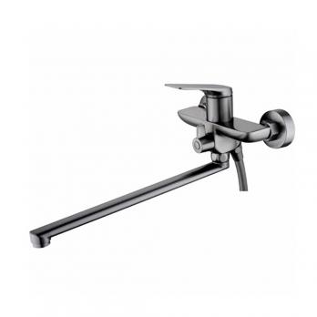 Смеситель для ванны и раковины 35к HB22816-3  HAIBA див корп L-нос оружейная сталь