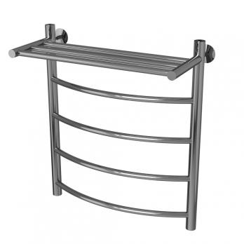 Полотенцесушитель MIXLINE CAPELLA  60х50 (1/2'' ВР, 4 перекладины + ПОЛКА) водяной