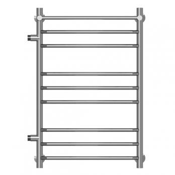 Полотенцесушитель MIXLINE MIRA  80х50х50 г2 (1'' НР, 8 перекладин + ПОЛКА, левое подкл) водяной