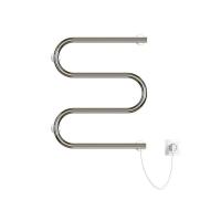 Полотенцесушитель MIXLINE SIMPLE M 60x50 (кнопочный выкл, 192 Вт) ХРОМ