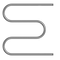 Полотенцесушитель MIXLINE SIMPLE M 60х60 3/4''