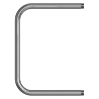 Полотенцесушитель MIXLINE SIMPLE P 50х40 1''