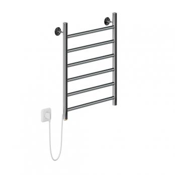 Полотенцесушитель MIXLINE VEGA  60х40 (кноп выключатель, 222 Вт, 6 перекладин, левый) электрический