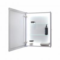 Зеркальный шкаф MIXLINE "Симпл" 500*700 (ШВ) универсальный,механический выкл., светодиодная подсветк