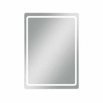 Зеркальный шкаф MIXLINE "Симпл" 500*700 (ШВ) универсальный,механический выкл., светодиодная подсветк