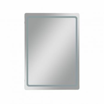 Зеркальный шкаф MIXLINE "Симпл" 500*700 (ШВ) универсальный,механический выкл., светодиодная подсветк