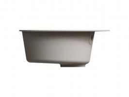 Мойкa ML-GMU01 УЛЬТРА круглая, серый камень, 475 мм (глуб. чаши 170)