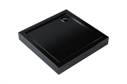 Поддон квадрат  1,0*1,0*0,025 "Universal"акрил d 90 (каркас+экран) выс.14 см BLACK