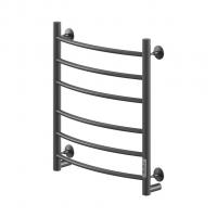 Полотенцесушитель MIXLINE CAPELLA  60х50 (таймер, 253 Вт, 6 перекладин) электрический ЧЕРНЫЙ