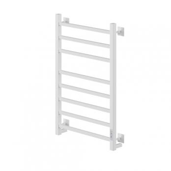Полотенцесушитель MIXLINE FORTUNE  80х40 (таймер, 372 Вт, 8 перекладин) электрический БЕЛЫЙ