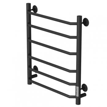 Полотенцесушитель MIXLINE MIRA  60х50 (таймер, 268 Вт, 6 перекладин) электрический ЧЕРНЫЙ
