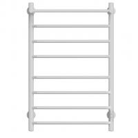 Полотенцесушитель MIXLINE MIRA  80х50 (таймер, 403Вт, 7 перекладин + ПОЛКА) электрический БЕЛЫЙ