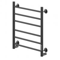 Полотенцесушитель MIXLINE VEGA  60х50 (таймер, 253 Вт, 6 перекладин) электрический ЧЕРНЫЙ