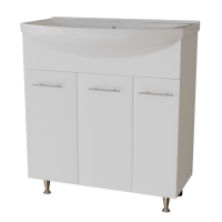 Тумба д/ванной "ВЕГА-75" под рак.Best-75 (Sanita Lux) (ПВХ) (разбор)