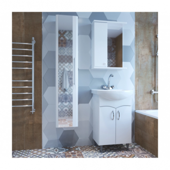 Тумба д/ванной "ФОРМАТ-52" под рак.Альфана-52 (ОК) (ПВХ) (разбор)