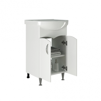 Тумба д/ванной "ФОРМАТ-52" под рак.Альфана-52 (ОК) (ПВХ) (разбор)