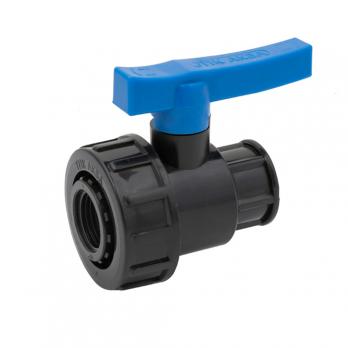 Кран шаровой вн/вн 1 1/4" - 1" ПЭ PN16 ТПК-АКВА