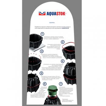 Колодец полимерный универсальный Н1300/1500, 1200х1200, А15 (771200)