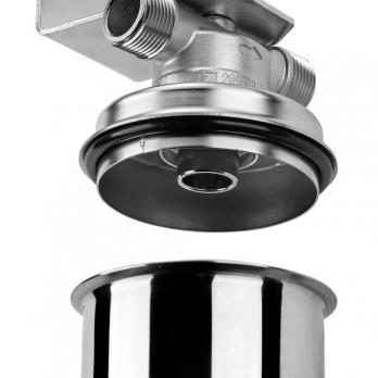 Фильтр магистральный 3/4'' для хол. и горячей воды 10'' SL ГЕЙЗЕР ПРЕМЬЕР (50753)  нерж корпус 304L