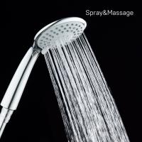 Лейка для душа Milardo 3803F10M18 D76мм, 3 режима хром, пакет