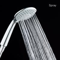 Лейка для душа Milardo 3803F10M18 D76мм, 3 режима хром, пакет