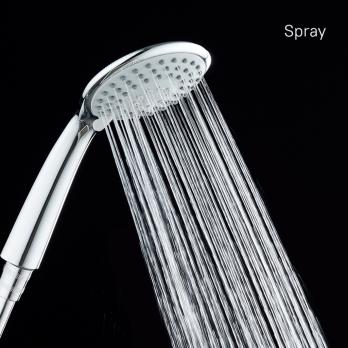 Лейка для душа Milardo 3803F10M18 D76мм, 3 режима хром, пакет