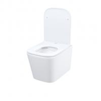 Унитаз подвесной безободковый IDDIS BILRNSEI25 "Bild" сиденье дюропласт, микролифт