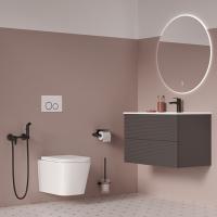 Унитаз подвесной безободковый IDDIS BILRNSEI25 "Bild" сиденье дюропласт, микролифт