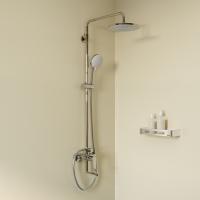 Душевая система 35к IDDIS ZDXSB3Fi06 "Zodiac X" лейка "Тропический душ" пов. излив ХРОМ