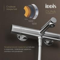Смеситель для ванны термостат IDDIS DUNSB02i74WA "Duna" без душ. аксессуаров, ХРОМ