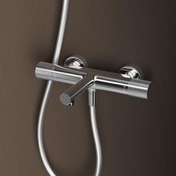 Смеситель для ванны термостат IDDIS DUNSB02i74WA "Duna" без душ. аксессуаров, ХРОМ