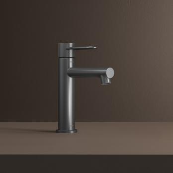 Смеситель для раковины 26к IDDIS DUNGM00i01 "Duna" литой, под гайку,  ГРАФИТ мат