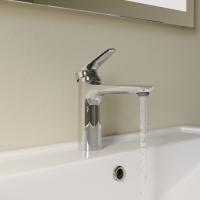 Смеситель для раковины 35к IDDIS ZDXSB00i01 "Zodiac X" литой, п/гайку ХРОМ