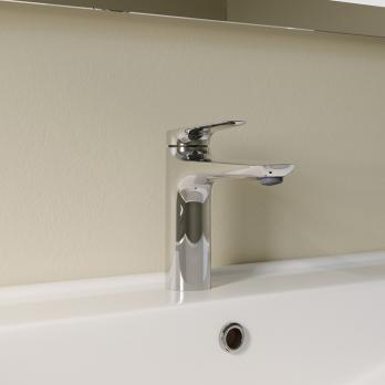 Смеситель для раковины 35к IDDIS ZDXSB00i01 "Zodiac X" литой, п/гайку ХРОМ