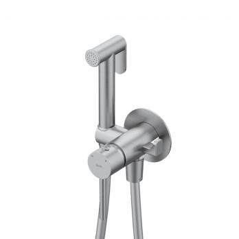 Смеситель с гигиенической лейкой  25к IDDIS 005BCR0i08 встраиваемый ХРОМ матовый