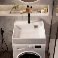 Раковина над стиральной машиной "ЛЕРОН" 60*60 ш*г, с кронштейнами (MIXLINE)