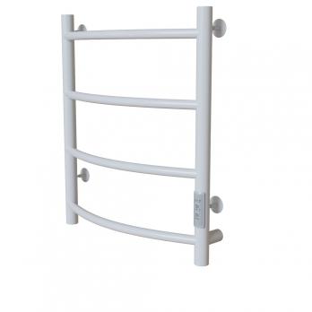 Полотенцесушитель MIXLINE CAPELLA  60х50 (таймер, 201 Вт, 4 перекладины) электрический БЕЛЫЙ