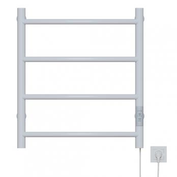 Полотенцесушитель MIXLINE CAPELLA  60х50 (таймер, 201 Вт, 4 перекладины) электрический БЕЛЫЙ