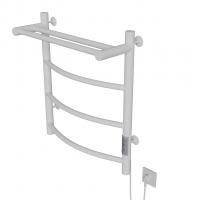 Полотенцесушитель MIXLINE CAPELLA  60х50 (таймер, 251Вт, 3 перекладины + ПОЛКА) электрический БЕЛЫЙ