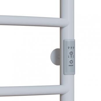 Полотенцесушитель MIXLINE CAPELLA  60х50 (таймер, 251Вт, 3 перекладины + ПОЛКА) электрический БЕЛЫЙ