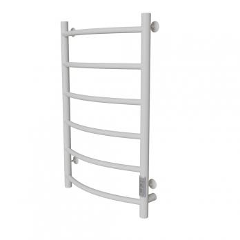 Полотенцесушитель MIXLINE CAPELLA  80х50 (таймер, 253 Вт, 6 перекладин) электрический БЕЛЫЙ