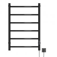 Полотенцесушитель MIXLINE CAPELLA  80х50 (таймер, 253 Вт, 6 перекладин) электрический ЧЕРНЫЙ