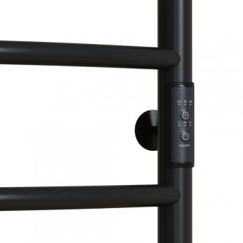 Полотенцесушитель MIXLINE CAPELLA  80х50 (таймер, 253 Вт, 6 перекладин) электрический ЧЕРНЫЙ